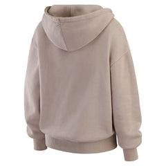 Philadelphia Eagles WEAR by Erin Andrews Women's Washed Pullover Crewdie Tan - NFL
