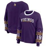 Minnesota Vikings WEAR by Erin Andrews Women's Sport Long-Sleeve T-Shirt Purple - NFL