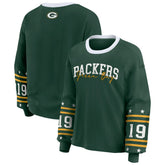 Green Bay Packers WEAR by Erin Andrews Women's Plus Size Sport Long-Sleeve T-Shirt Green - NFL
