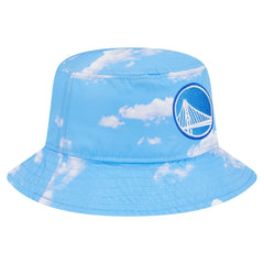 New Era - Golden State Warriors Summer Sun and Storm Reversible Bucket Hat - Black/Light Blue