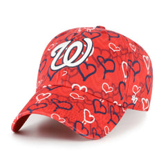 Washington Nationals '47 Girls Youth Mural Clean Up Adjustable Hat Lifestyle