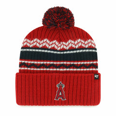 Los Angeles Angels '47 Youth Polar Vortex Cuffed Knit Hat with Pom Near Me