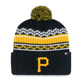 Pittsburgh Pirates '47 Youth Polar Vortex Cuffed Knit Hat with Pom Sale