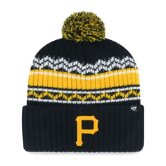 Pittsburgh Pirates '47 Youth Polar Vortex Cuffed Knit Hat with Pom Sale