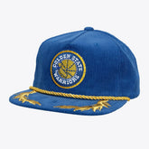Mitchell & Ness - Golden State Warriors x DANNIJO Women's Deadstock Cord Snapback Hat - Royal