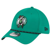 New Era - Boston Celtics Featherweight Poly Rope Flex 39Thirty Hat - Kelly Green
