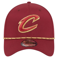 New Era - Cleveland Cavaliers Featherweight Poly Rope Flex 39Thirty Hat - Wine
