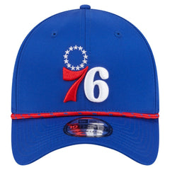 New Era - Philadelphia 76ers Featherweight Poly Rope Flex 39Thirty Hat - Royal