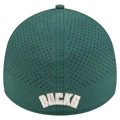 New Era - Milwaukee Bucks Featherweight Poly Rope Flex 39Thirty Hat - Hunter Green