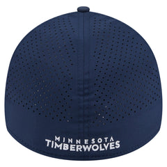 New Era - Minnesota Timberwolves Featherweight Poly Rope Flex 39Thirty Hat - Navy