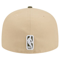 New Era - Philadelphia 76ers Color Pack Two-Tone 59FIFTY A-Frame Fitted Hat - Tan