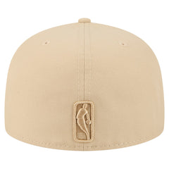 New Era - Miami Heat Color Pack A-Frame 59FIFTY Fitted Hat - Khaki