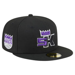New Era - Sacramento Kings Deceptor 59FIFTY Fitted Hat - Black