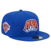 New Era - New York Knicks Deceptor 59FIFTY Fitted Hat - Blue