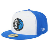New Era - Dallas Mavericks Repeat 59Fifty Fitted Hat - White/Blue