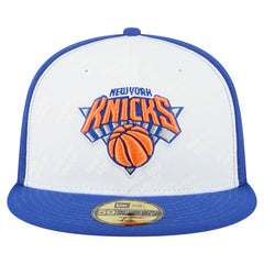 New Era - New York Knicks Repeat 59Fifty Fitted Hat - White/Blue