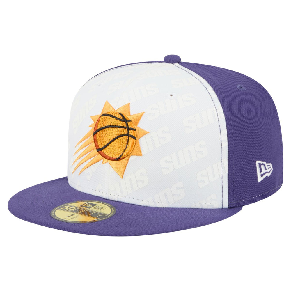 New Era - Phoenix Suns Repeat 59Fifty Fitted Hat - White/Purple