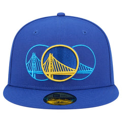 New Era - Golden State Warriors Tri-Hit 59Fifty Fitted Hat - Royal