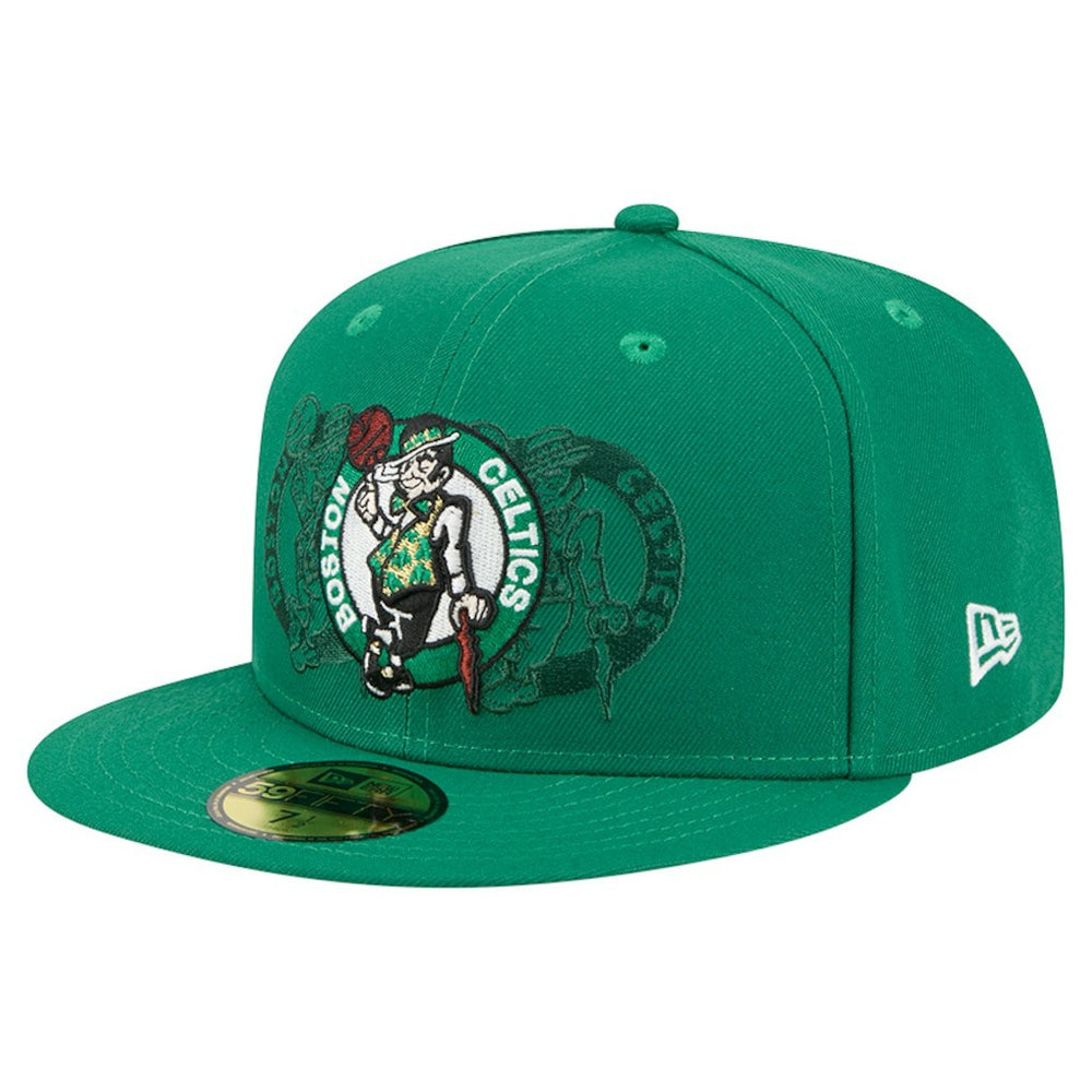 New Era - Boston Celtics Tri-Hit 59Fifty Fitted Hat - Kelly Green