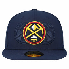 New Era - Denver Nuggets Tri-Hit 59Fifty Fitted Hat - Navy