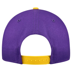 New Era - Los Angeles Lakers Bold Arch COOLERA 9FORTY A-Frame M-Crown Adjustable Hat - Purple