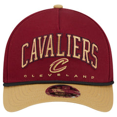 New Era - Cleveland Cavaliers Bold Arch COOLERA 9FORTY A-Frame M-Crown Adjustable Hat - Wine