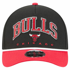 New Era - Chicago Bulls Bold Arch COOLERA 9FORTY A-Frame M-Crown Adjustable Hat - Black
