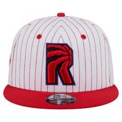 New Era - Toronto Raptors Deceptor Pinstripe 9FIFTY Snapback Hat - White