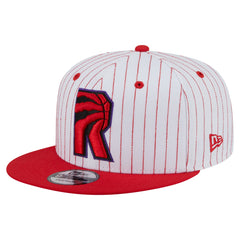 New Era - Toronto Raptors Deceptor Pinstripe 9FIFTY Snapback Hat - White