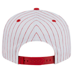 New Era - Toronto Raptors Deceptor Pinstripe 9FIFTY Snapback Hat - White