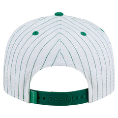 New Era - Boston Celtics Deceptor Pinstripe 9FIFTY Snapback Hat - White