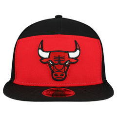 New Era - Chicago Bulls Outdoor Split Panel 9FIFTY Snapback Hat - Red/Black