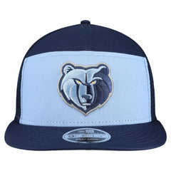 New Era - Memphis Grizzlies Outdoor Split Panel 9FIFTY Snapback Hat - Light Blue/Navy