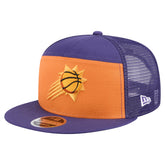 New Era - Phoenix Suns Outdoor Split Panel 9FIFTY Snapback Hat - Orange/Purple