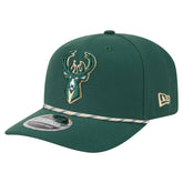 New Era - Milwaukee Bucks Rope 9SEVENTY Adjustable Hat - Hunter Green