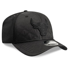 New Era - Chicago Bulls Quilted 9SEVENTY Trucker Adjustable Hat - Black