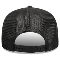 New Era - Boston Celtics Quilted 9SEVENTY Trucker Adjustable Hat - Black