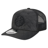 New Era - Denver Nuggets Quilted 9SEVENTY Trucker Adjustable Hat - Black