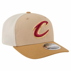 New Era - Cleveland Cavaliers Two-Tone 9SEVENTY Adjustable Trucker Hat - Tan/Light Brown