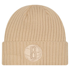 New Era - Brooklyn Nets Color Pack Cuffed Knit Hat - Tan