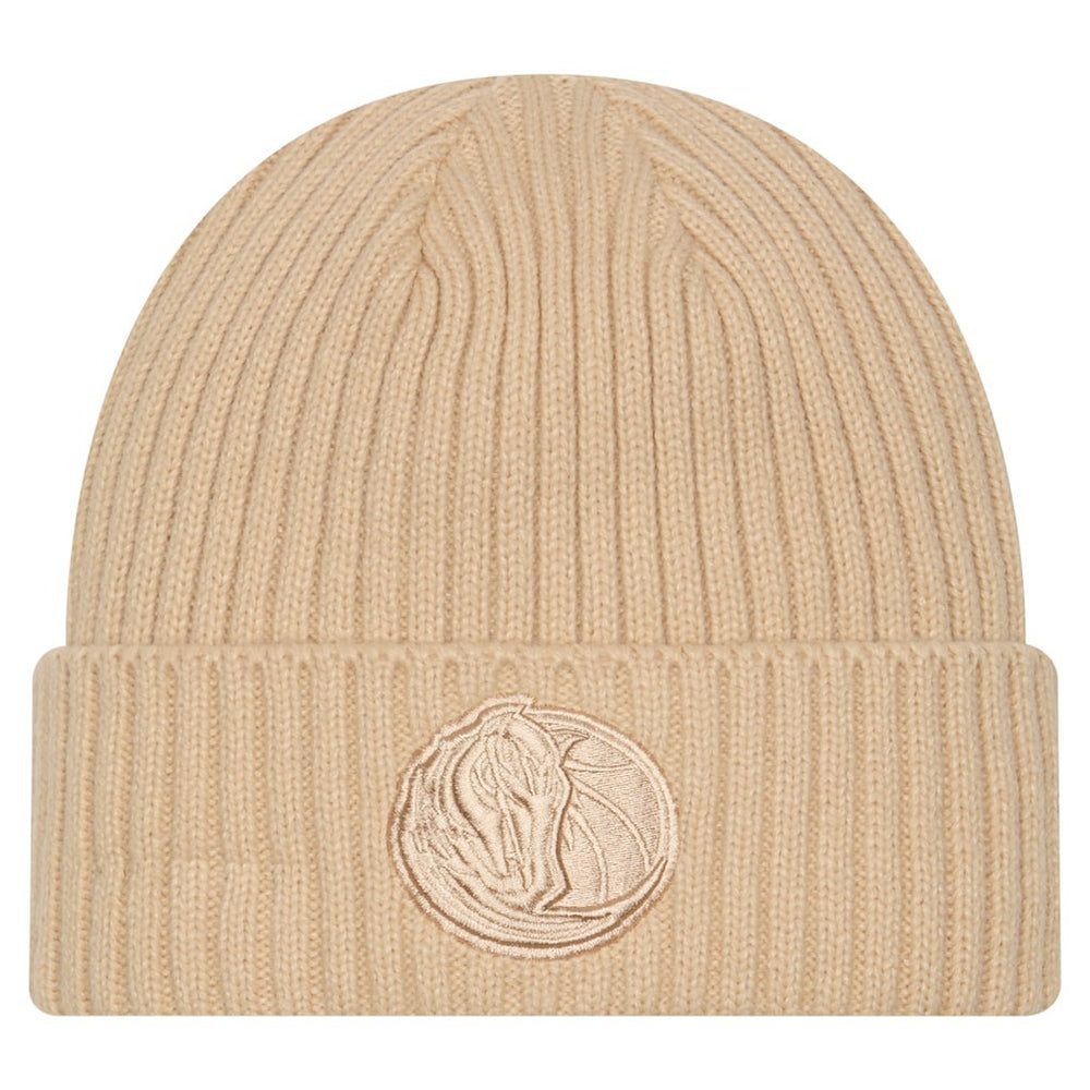 New Era - Dallas Mavericks Color Pack Cuffed Knit Hat - Tan