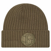 New Era - Brooklyn Nets Color Pack Cuffed Knit Hat - Olive