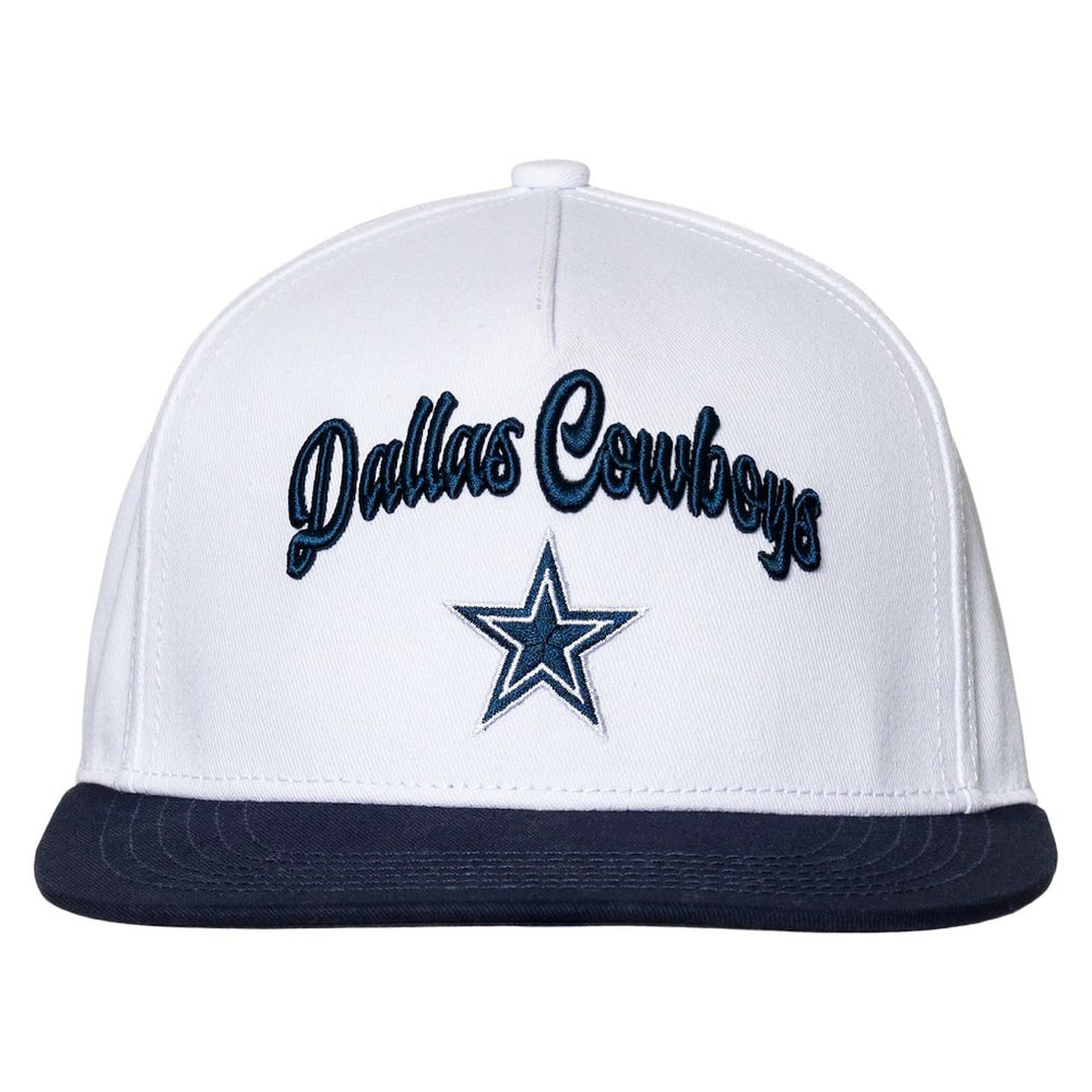 Dallas Cowboys The Wild Collective Women's Two-Tone Snapback Hat White/Navy - NFL
