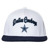 Dallas Cowboys The Wild Collective Women's Two-Tone Snapback Hat White/Navy - NFL