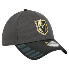 Vegas Golden Knights New Era Visor Hit 39THIRTY Flex Hat Gray