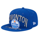 Edmonton Oilers - New Era Oversized Vintage Arch 59Fifty Fitted Hat Royal