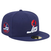 Winnipeg Jets - New Era Deceptor 59FIFTY Fitted Hat Navy
