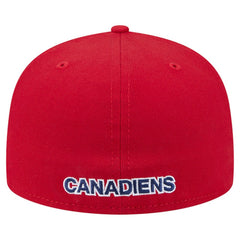 Montreal Canadiens - New Era Deceptor 59FIFTY Fitted Hat Red