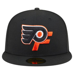 Philadelphia Flyers - New Era Deceptor 59FIFTY Fitted Hat Black