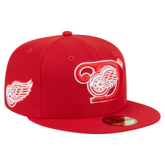 Detroit Red Wings - New Era Deceptor 59FIFTY Fitted Hat Red
